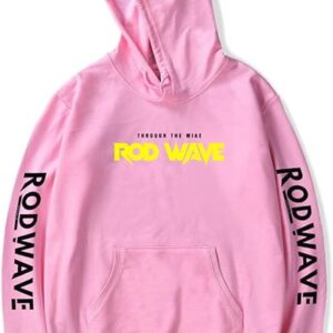 Rod Wave Pink Hoodie