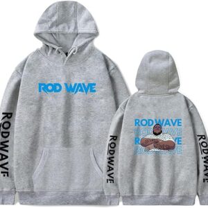 Rod Wave Grey Hoodie