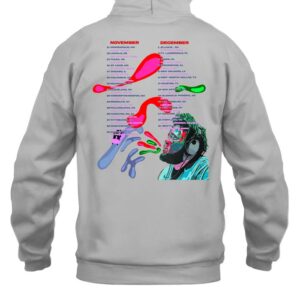 Rod Wave Gray Beautiful Mind Hoodie